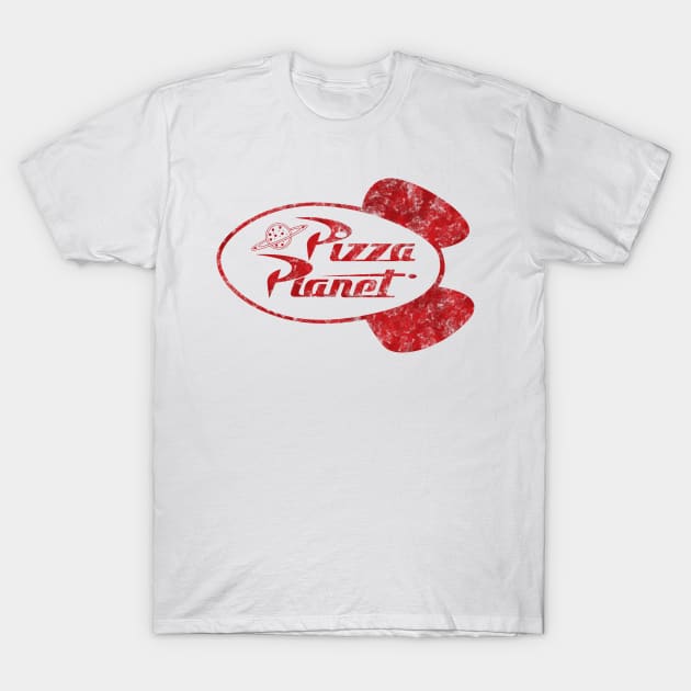 Pizza Planet T-Shirt by moonsia